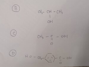 化学　　構造決定　　解答 